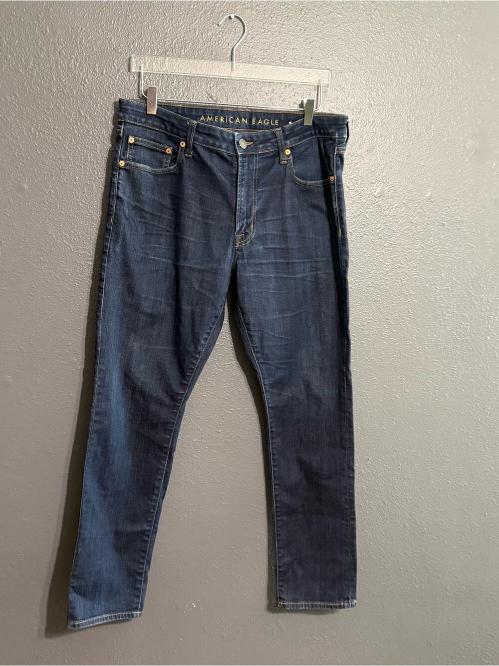 American Eagle Slim Fit Dark Wash Jeans Size 36x30